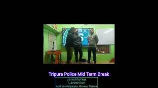 Tripura Police Mid Term Break❤️