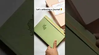 Let's Unbox a Journal🌻#art #journal #journaling #unboxing #unboxingvideo