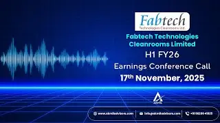 Fabtech Technologies Cleanrooms Limited - H1 FY26 Earnings Conference Call