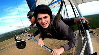 2021.04.03ab Parker Tandem Hang Gliding at New Jerusalem Airport