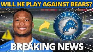 🚨 MAXIMUM ALERT: LIONS RUNNING BACK MAKES A DRAMATIC RETURN! IS HE GOOD TO GO? LIONS NEWS TODAY