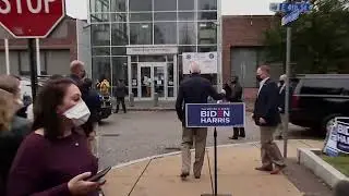 Democratic presidential candidate Joe Biden campaigns in southeastern Pennsylvania