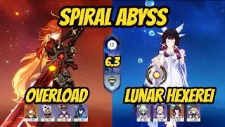 F2P C0 Columbina with R1 Prototype Amber Clearing Spiral Abyss 6.3 Full Star Feat Mavuika Overload