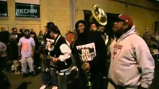 HONK! 2015 -- New Creations Brass Band @ Chester Street in Somerville, MA