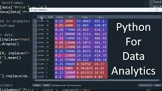 Python and Pandas for Data Analytics - Basics