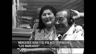Tango  Mercedes Sosa y el Polaco Goyeneche en estudio de grabación