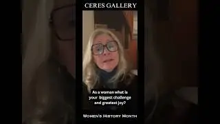 Ceres artist Jayne Gaskins says fiber art is not women's work...
