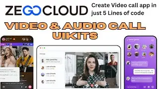 Video call app using ZEGOCLOUD Prebuilt UIkits | ZEGOCLOUD
