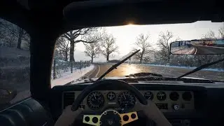 Forza Horizon 4 l NO HUD Winter Long Ride l Pontiac Trans Am l Rock Radio