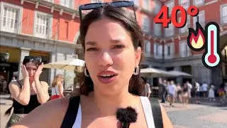 🥵 es tan TERRIBLE como dicen? 🇪🇸 Madrid en verano !