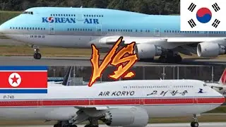 AIR KORYO 🇰🇵VS KOREAN AIR 🇰🇷  FULL COMPARISON