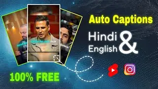 Best Hindi/Hinglish Captions Generation Method in 2025.