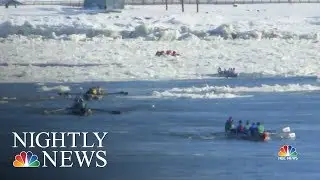Inside The Wild World Of Ice Canoe Racing At The Quebec Winter Carnival | NBC Nightly News