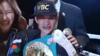 WATCH WBC Boxing Champ Melvin Jerusalem Take On Yudai Shigeoka In A Showdown