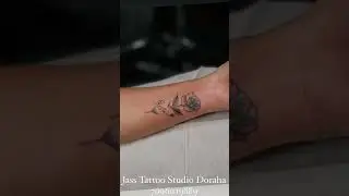 BEST FLOWER NAME TATTOO ON WRIST 😍❤️ #jasstattoostudio #subscribe #viral #youtubeshorts #shorts #1k
