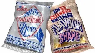 Original Salt n shake Smiths Crisp packet *FULL*