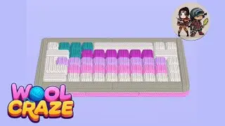 Wool Craze Puzzle level 139 Keyboard | Mobile Gameplay Walkthrough |