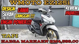 WMOTO EZ125i - SKUTER KOMPEK SERBA CANGGIH DENGAN HARGA MARHAEN RM4,588.00!!! KECIL2 CILI PADI 🌶️