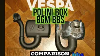 vespa POLINI BOX vs SIP ROAD vs bgm BIG BOX SPORT exhaust | FMP-Solid PASSion |