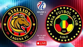 STALLION LAGUNA FC VS KAYA FC - ILOILO || Round 1 | PFL 2025-2026 | M25