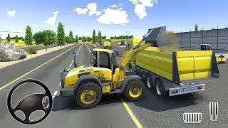 Drive Simulator 2 - Construction Vehicles: Excavator, Bulldozer Delivery Truck - Android Gameplay HD