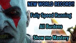 WORLD RECORD!! Fully Speed Running God of War Valhalla in 24:16 on Hardest Difficulty + All Burdens!