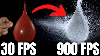 Water Balloons in Slow Motion!