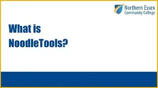 What is NoodleTools?