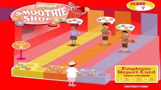 Skittles: Smoothie Shop Gameplay