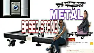 METAL BASED STAND FOR WASHING MACHINE /REFREGIRATOR AND GAS RANGE AT SHOPEE