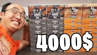 J'AI DÉPENSÉ 4000$ SUR CES CARTES D'ANIME...