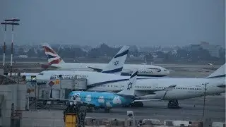 Tel aviv Ben Gurion airport spotting - 12/11/16