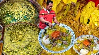 SOTO AYAM GANG BUNTU BUKA HABIS SUBUH 1 JAM LUDES! JUALAN PAKAI GEROBAK PIKULAN! Kuliner Jombang