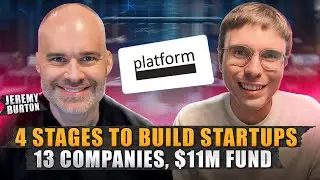 Data-driven & fully remote team to build startups. Jeremy Burton @ Platform Studio