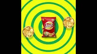 Lays Chips Motion Graphics Product Ads | Social Media Poster In After Effects