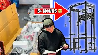 Building a MONSTER RACK for Our Garage Gym