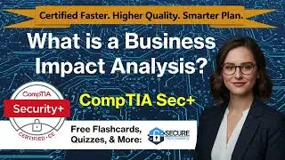 ✅Business Impact Analysis & Risk Appetite in Cybersecurity | GRC Course 6 | CompTIA Security+