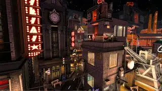 GOTHAM CITY | NO CC | The Sims 4 Speed Build