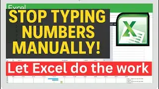 Generate Serial Numbers in Excel Automatically