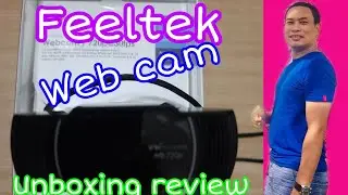 Unboxing review/Feeltek Webcam 720p resolution