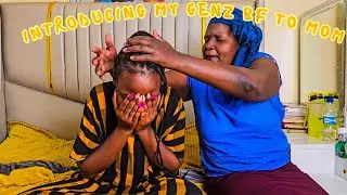 INTRODUCING MY GEN Z BF TO MY AFRICAN MOM😅💔 #trendingvideo #viral #positivity
