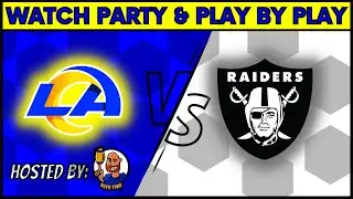 Rams vs Raiders Week 14 LIVE Watch Party! | Play by Play Coverage