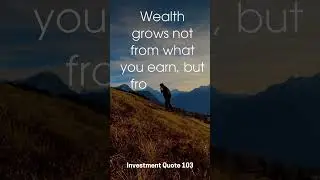 Investment Motivation 103 | Motivational Quotes #investment #motivation #quotes #facts