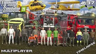 16 FARMERS HARVEST POTATOES WITH GRIMME & DEWULF🥔🚜 | PFRAUNSTETTEN | FS 25 Multiplayer | EP 37