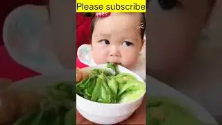cute baby eating vegetables 😋😋😋#cutebaby #tiktok #viral #reels #trending #shorts