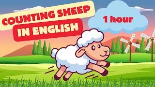 Counting Sheep from 1 to 1000 in English | Relaxing Sleep Aid for Insomnia (EN)