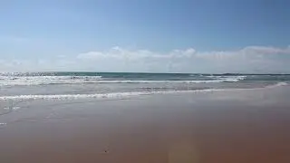 Playa El Palmar Beach Walk in Cadiz - Spain June  2021
