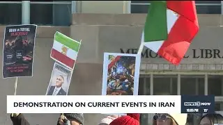 Demonstration on current events in Iran