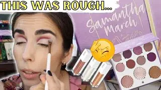 I TRIED INSTAGRAM MAKEUP TREND...AND IT DIDN'T GO WELL... 🙈 | OFRA x Samantha March Life's a Draft