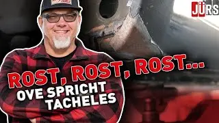 3kg Dreck im Schweller... Ove kommentiert Rost am Tesla